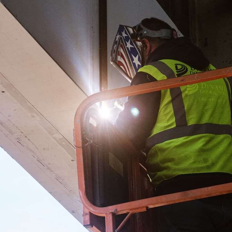 installing dock door